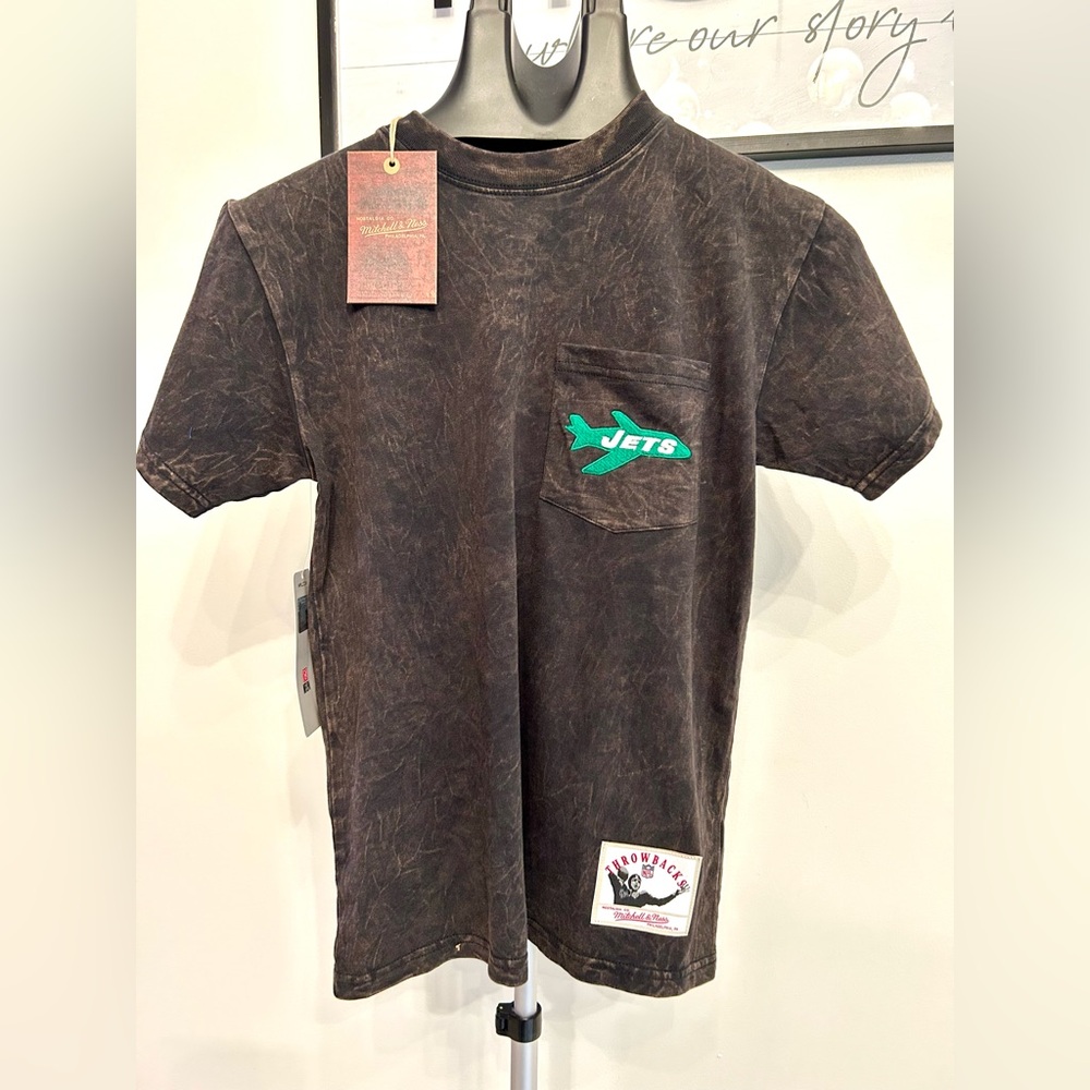 Mitchell & Ness New York Jets Short Sleeve Tee Boys L 14/16
